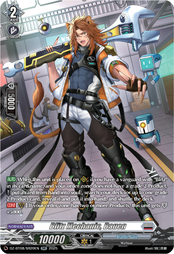 Blitz Mechnanic, Bauen (SR) - DZ-BT08/SR20EN