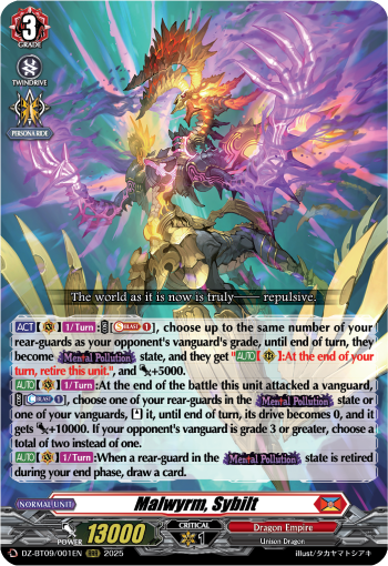 Malwyrm, Sybilt - DZ-BT09/001EN