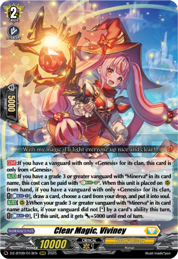 Clear Magic, Viviney - DZ-BT09/013EN