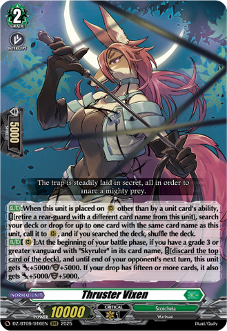 Thruster Vixen - DZ-BT09/016EN