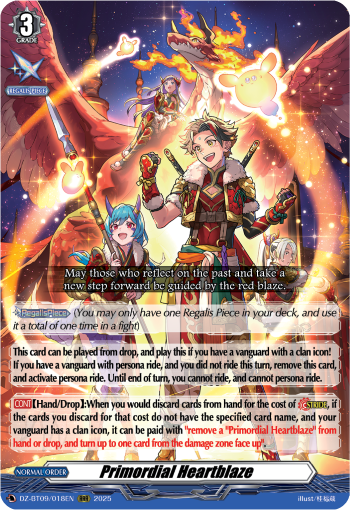 Primordial Heartblaze - DZ-BT09/018EN