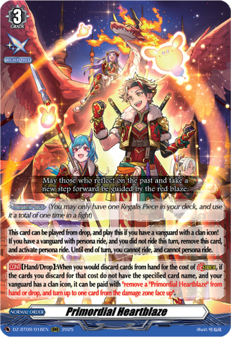 Primordial Heartblaze - DZ-BT09/018EN