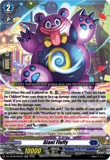 Giant Fluffy - DZ-BT09/024EN