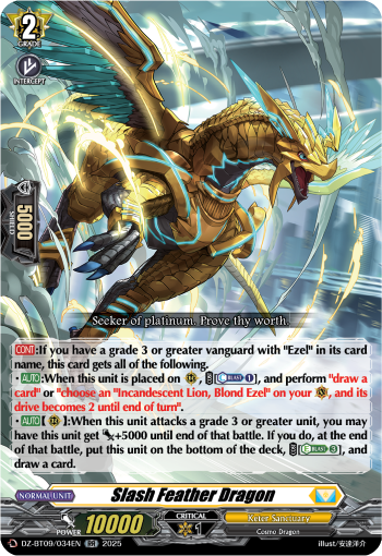 Slash Feather Dragon - DZ-BT09/034EN