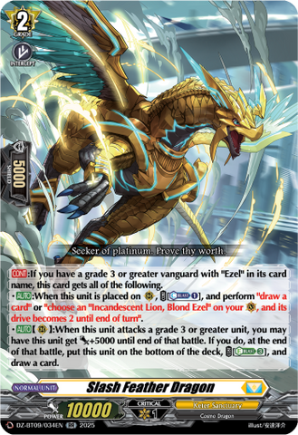 Slash Feather Dragon - DZ-BT09/034EN