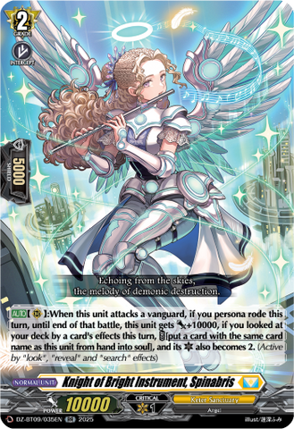 Knight of Bright Instrument, Spinabris - DZ-BT09/035EN