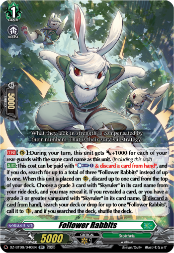 Follower Rabbits - DZ-BT09/040EN