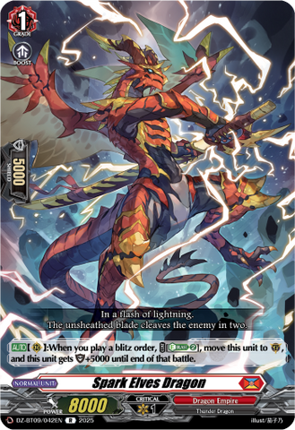 Spark Elves Dragon - DZ-BT09/042EN