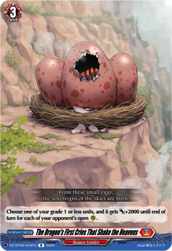 The Dragon's First Cries That Shake the Heavens - DZ-BT09/044EN