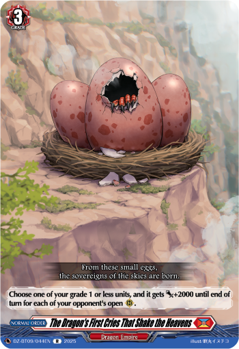 The Dragon's First Cries That Shake the Heavens - DZ-BT09/044EN
