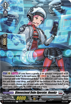 Dimensional Robo Operator, Nonoka - DZ-BT09/051EN