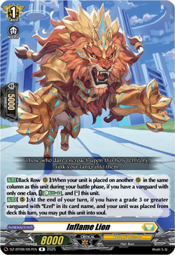 Inflame Lion - DZ-BT09/057EN