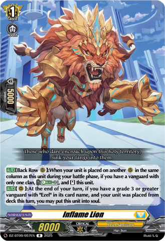 Inflame Lion - DZ-BT09/057EN