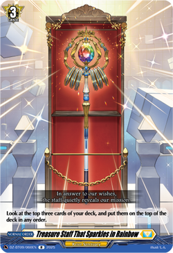 Treasure Staff That Sparkles in Rainbow - DZ-BT09/060EN