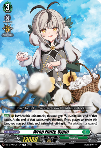 Wrap Fluffy, Syppi - DZ-BT09/061EN