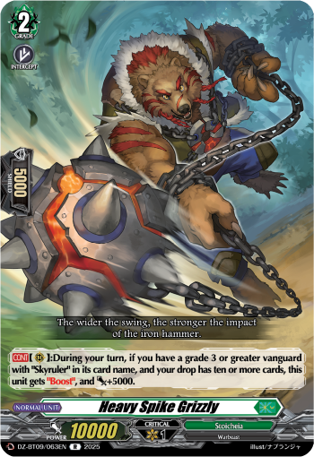 Heavy Spike Grizzly - DZ-BT09/063EN