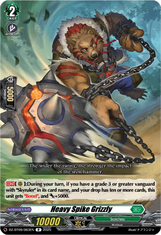 Heavy Spike Grizzly - DZ-BT09/063EN