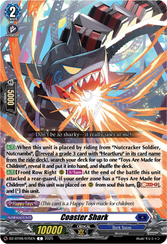 Coaster Shark - DZ-BT09/075EN