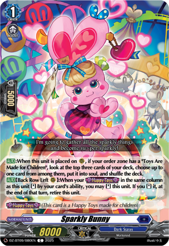 Sparkly Bunny - DZ-BT09/080EN