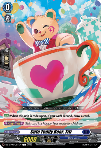 Cute Teddy Bear, Titi - DZ-BT09/081EN