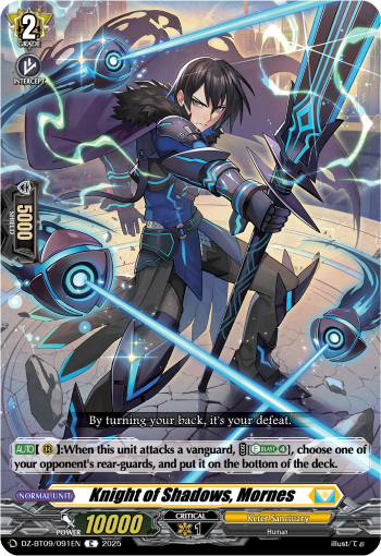 Knight of Shadows, Mornes - DZ-BT09/091EN