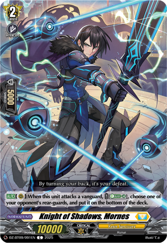 Knight of Shadows, Mornes - DZ-BT09/091EN