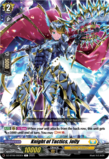 Knight of Tactics, Jolly - DZ-BT09/093EN