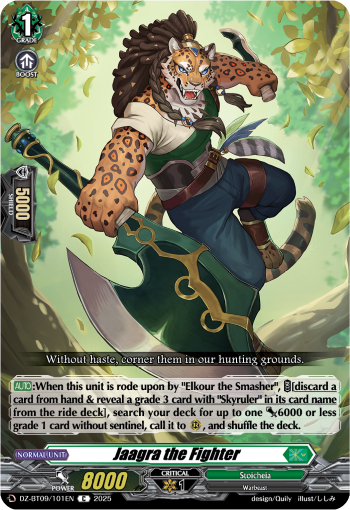 Jaagra the Fighter - DZ-BT09/101EN