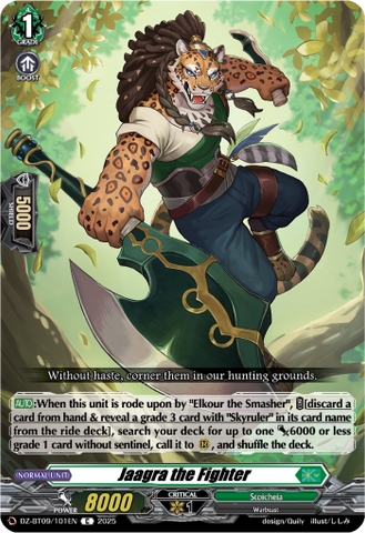 Jaagra the Fighter - DZ-BT09/101EN
