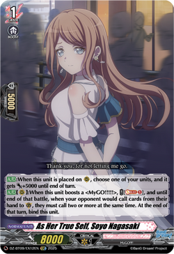 As Her True Self, Soyo Nagasaki - DZ-BT09/EX12EN