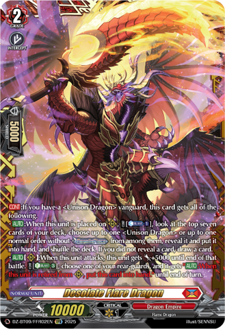 Desolate Flare Dragon (FFR) - DZ-BT09/FFR02EN
