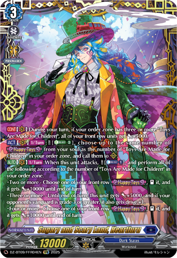 Sugary and Scary Land, Heartluru (FFR) - DZ-BT09/FFR04EN