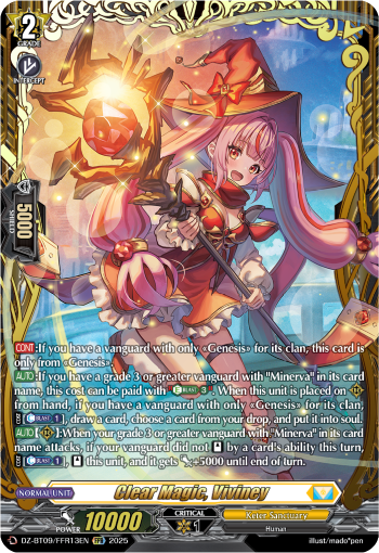 Clear Magic, Viviney (FFR) - DZ-BT09/FFR13EN