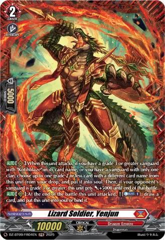 Lizard Soldier, Yenjun (FR) - DZ-BT09/FR04EN