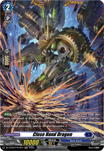 Close Hand Dragon (FR) - DZ-BT09/FR10EN