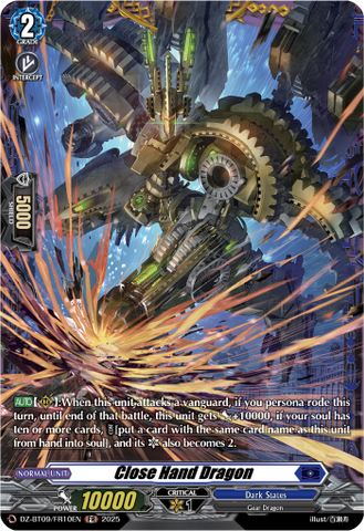 Close Hand Dragon (FR) - DZ-BT09/FR10EN