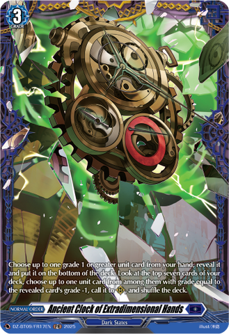 Ancient Clock of Extradimensional Hands (FR) - DZ-BT09/FR17EN