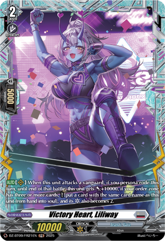 Victory Heart, Liliway (FR) - DZ-BT09/FR21EN