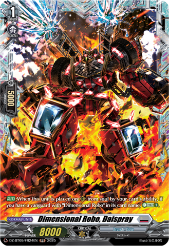 Dimensional Robo, Daispray (FR) - DZ-BT09/FR24EN