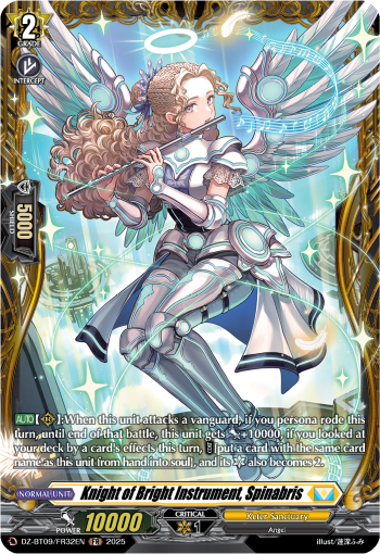 Knight of Bright Instrument, Spinabris (FR) - DZ-BT09/FR32EN