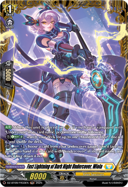 Fast Lightning of Dark Night Undercover, Wiola (FR) - DZ-BT09/FR33EN