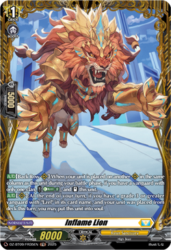 Inflame Lion (FR) - DZ-BT09/FR35EN