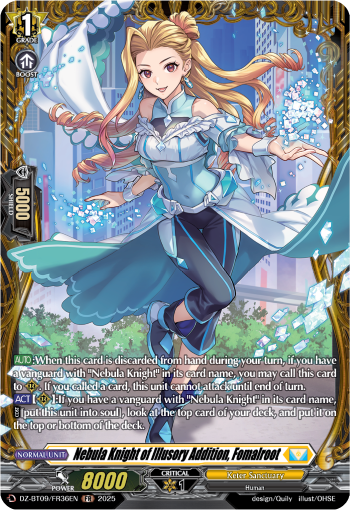 Nebula Knight of Illusory Addition, Fomalroot (FR) - DZ-BT09/FR36EN