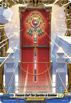 Treasure Staff That Sparkles in Rainbow (FR) - DZ-BT09/FR38EN