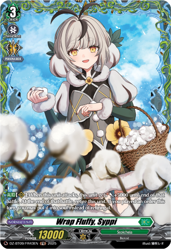 Wrap Fluffy, Syppi (FR) - DZ-BT09/FR43EN