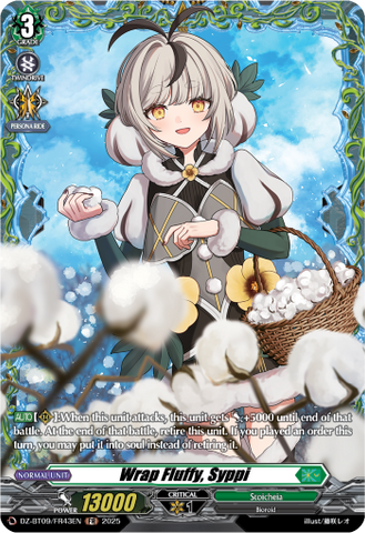 Wrap Fluffy, Syppi (FR) - DZ-BT09/FR43EN