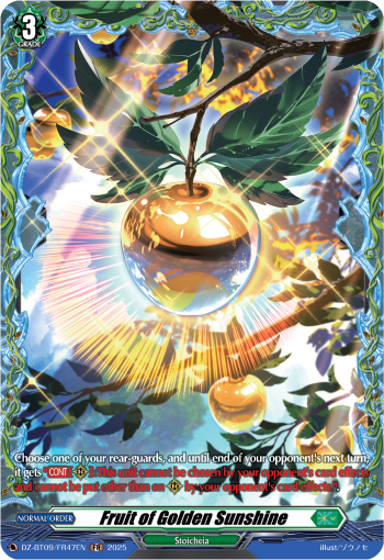 Fruit of Golden Sunshine (FR) - DZ-BT09/FR47EN