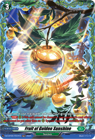 Fruit of Golden Sunshine (FR) - DZ-BT09/FR47EN