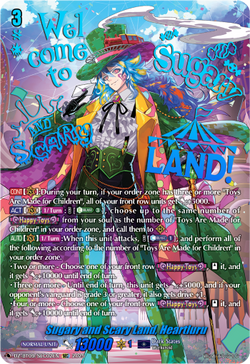 Sugary and Scary Land, Heartluru (SEC) - DZ-BT09/SEC02EN