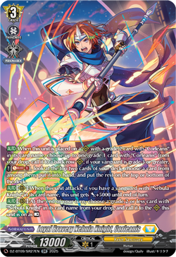 Loyal Bravery Nebula Knight, Corleanis (SR) - DZ-BT09/SR27EN
